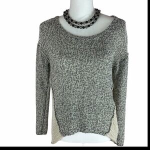 RDI Two-toned High/Low Sweater